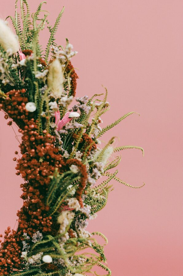 • Amour / Crystal Flower Wreath •